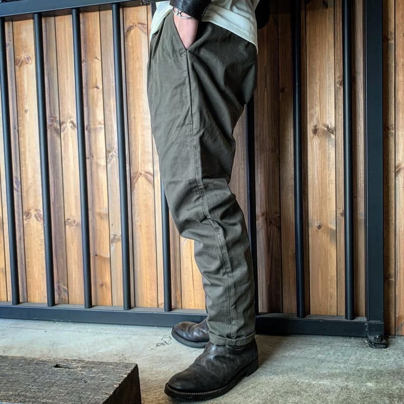 CWORKS 【Falk/Two Tuck Chino Work Pants】 | ・ ・・D