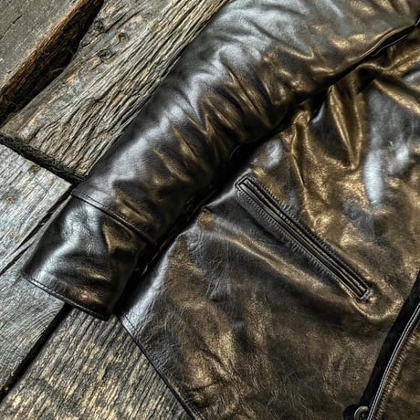 FINE CREEK ＆CO【Drifter / ﾄﾞﾘﾌﾀｰ】 car coat (horse) BLACK