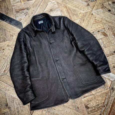 CWORKS【Load  / ﾛｰﾄﾞ】Deer leather coverall (FINE CREEK)