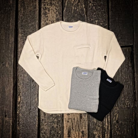CWORKS 【Clifford / Waffle L/S】  (FINE CREEK )