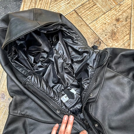 MOSSIR【MARTIAL / ﾏｰｼｬﾙ】waterproof leather Parker Jacket (ﾌｧｲﾝｸﾘｰｸ) 2026年2月末～2026年10月末入荷予定！！