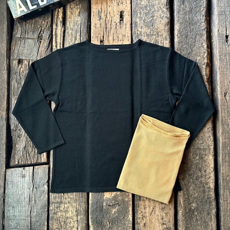 MOSSIR(モシール)【Pleasure / Waffle Boat Neck TEE】 (FINE CREEK )
