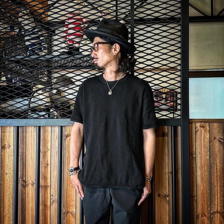 CWORKS 【Resort/ Waffle S/S Tee】  (FINE CREEK )