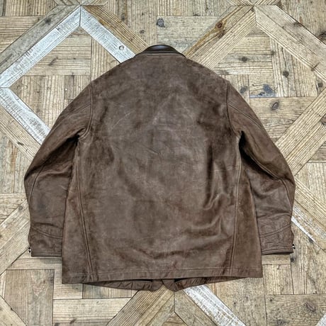 CWORKS【HUMMER】Leather COVERALL 2026年12月末～2027年6月末入荷予定！！ご予約