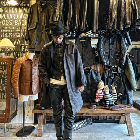 CWORKS【Agent  / ｴｰｼﾞｪﾝﾄ】Deer  shop coat (FINE CREEK)