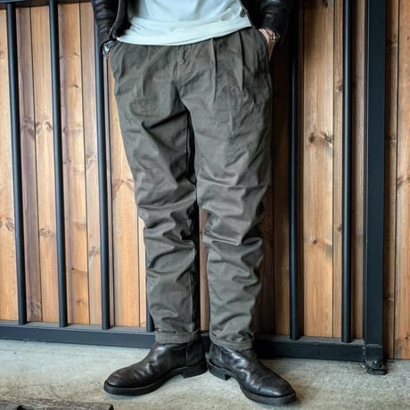 CWORKS 【Falk/Two Tuck Chino Work Pants】