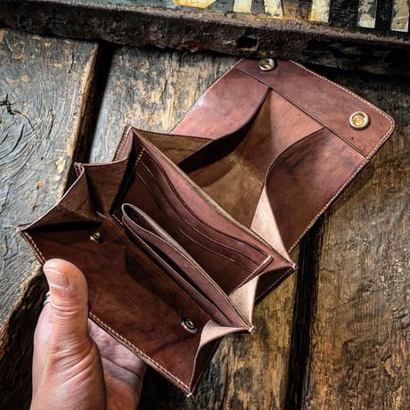 Dutch Leather Company ×  MASAYOSHI garcon wallet  middle