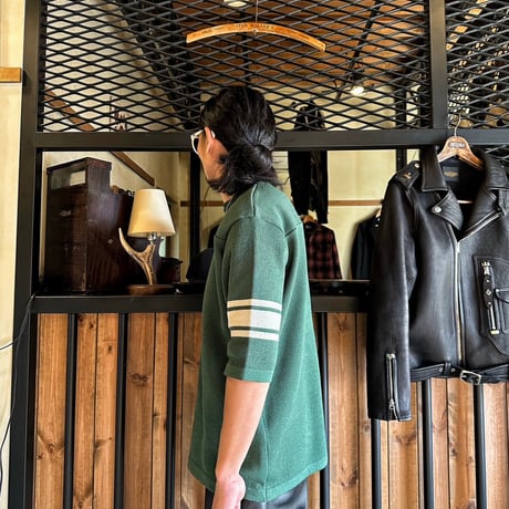 MOSSIR(モシール)【Santa Clara / football  Knit TEE】 (FINE CREEK )
