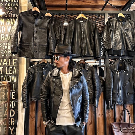FOUNTAINHEAD LEATHER【OMICRON / オミクロン】【BLACK】2026年12月下旬～2027年2月下旬入荷予定！！ご予約