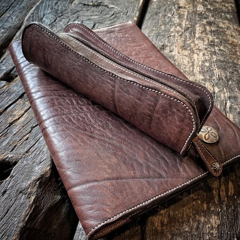 Dutch Leather Company × MASAYOSHI pen case | ・
