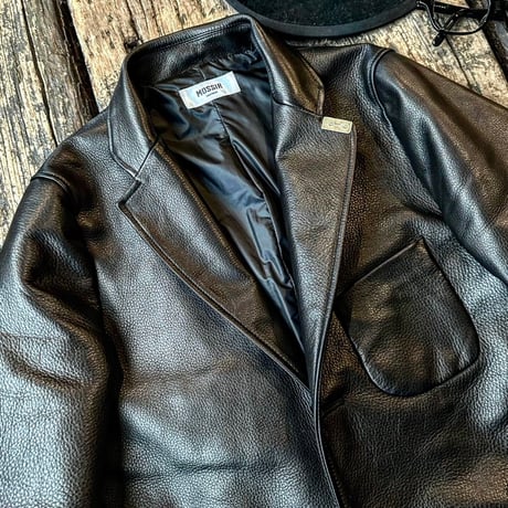 MOSSIR【Parent/ﾊﾟｰﾚﾝﾄ】washable leather tailored jacket