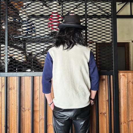 MOSSIR(モシール)【Carpenter / Baseball  Knit TEE】 (FINE CREEK )