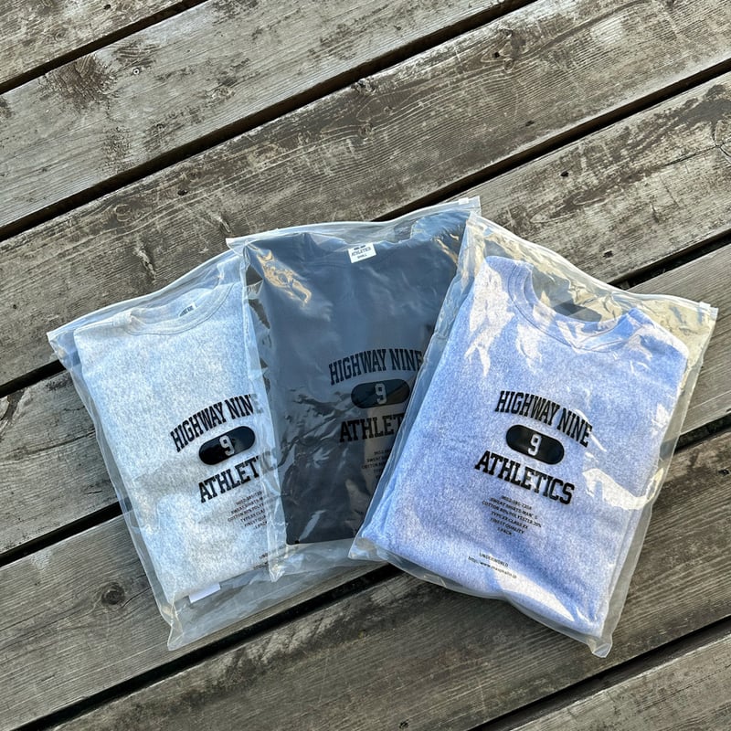 HIGHWAY NINE ハイウェイナイン 9oz 裏起毛 クルーネックスウェット
