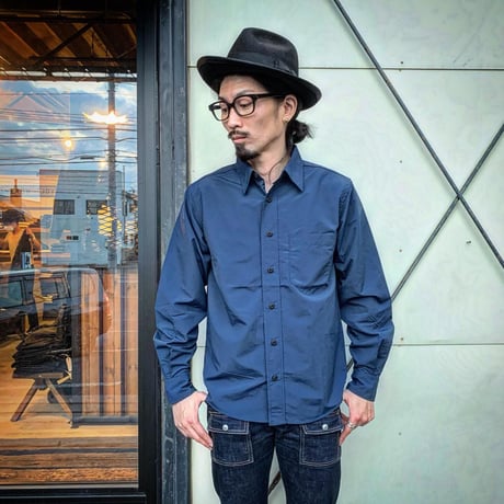 MOSSIR(モシール)【Port Town / Supplex L/S shirt】 (FINE CREEK )