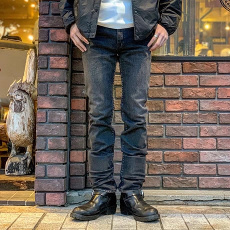 HIGHWAY NINE ハイウェイナイン STRETCH BLACK STRAIGHT(2007)(USED WASH BLACK)