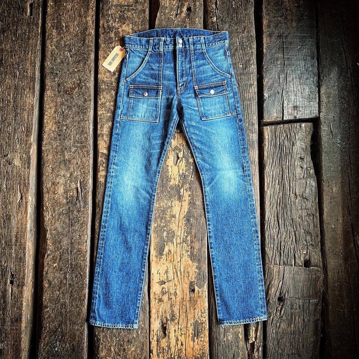 ハイウェイナイン　ブッシュパンツ　ジーンズ　XL HIGHWAY NINE ハイウェイナイン 【BUSH PANTS】(USED WASH)（8