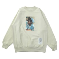 ONORE■ / Burger Kids Crew Neck Sweat / BEIGE