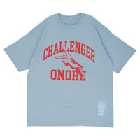 ONORE■ / CHALLENGER Tee / VINTAGE BLUE