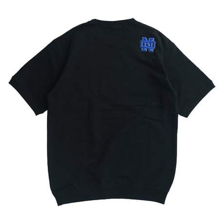 ONORE■ / "ONR" SWEAT HALF SLEEVES / BLACK