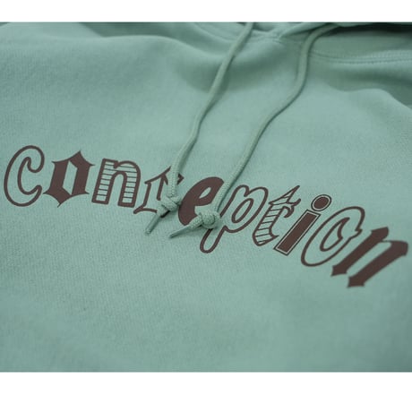conception / conception Arch Logo - Hoodie / Smoky Blue