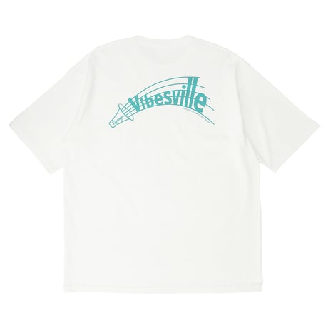 ONORE■ / "Vibesville" HEAVY WEIGHT BIG T-SHIRTS / WHITE
