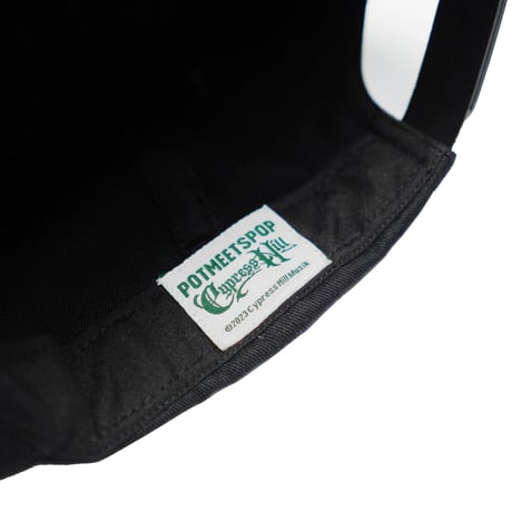 POT MEETS POP × CYPRESS HILL / SKULL & COMPASS BALL CAP / BLACK