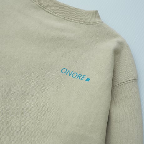 ONORE■ / Burger Kids Crew Neck Sweat / BEIGE