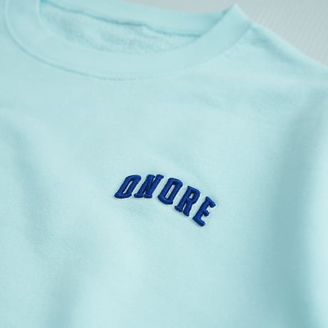 ONORE■ / "ONR" SWEAT HALF SLEEVES / MINT