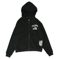 ONORE■ / CHALLENGER Zip Up Hoodie / BLACK