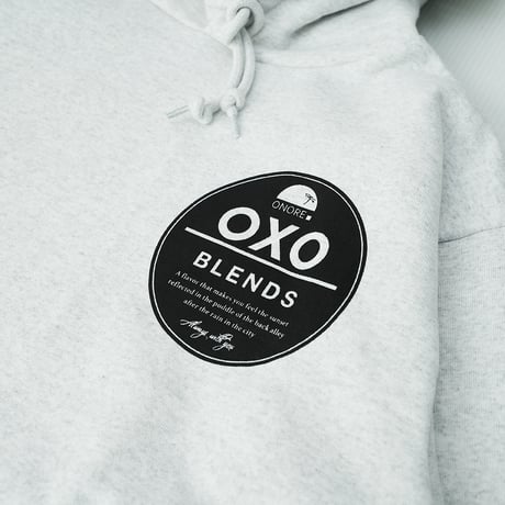 ONORE■ / OXO - Happening Blend 15oz Pullover Hoodie / ASH