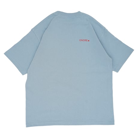 ONORE■ / CHALLENGER Tee / VINTAGE BLUE