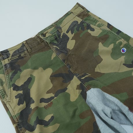 Remake - Custom Camo Sweat Pants / No.10