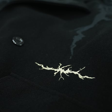 conception /  EMB Logo - Double overcoat / Black