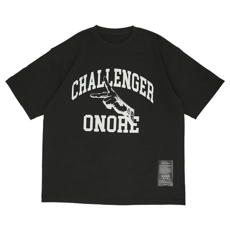 ONORE■ / CHALLENGER Tee / GUNMETAL