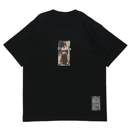 ONORE■ / Sunburn Tee / BLACK