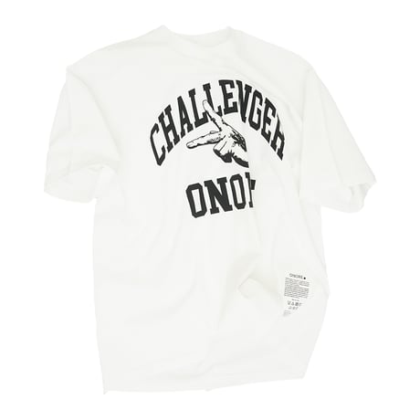 ONORE■ / CHALLENGER Tee / WHITE