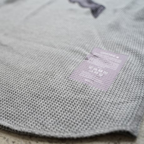 ONORE■ / "PEACE HAND" Thermal Long Sleeves / GREY