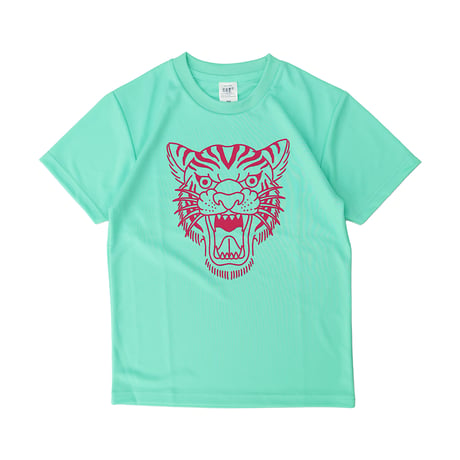BIG SMILE / "Tiger" KIDS TEE -別注- / MINT