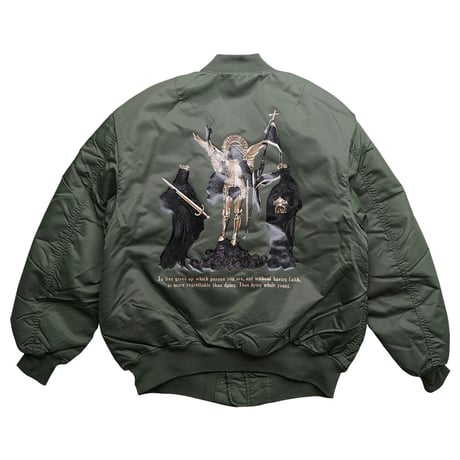 ONORE■ / "Jeanne" BOMBER JACKET / OLIVE
