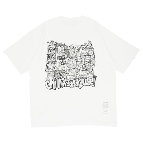 ONORE■ / CHILLINDAHOUSE 19th 4コマ Tee / WHITE