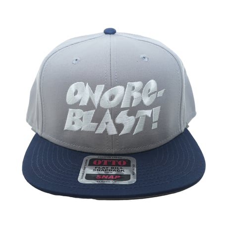 ONORE■ / "BLAST" Snap Back Cap / GRAY×NAVY