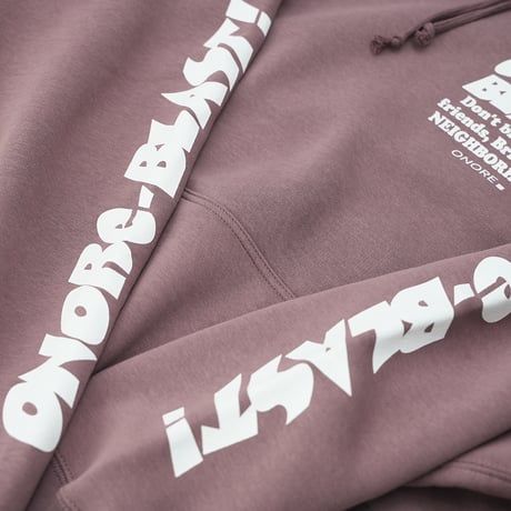 ONORE■ / BLAST - Hoodie / WINE