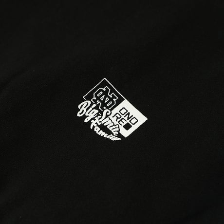 ONORE■ / "Peace Hand" 15oz ZIP UP SWEAT Hoodie / BLACK