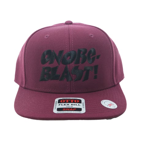 ONORE■ / "BLAST" Snap Back Cap / BURGUNDY