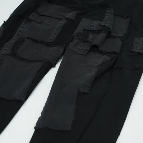 "SLIT DAMAGE" CUSTOM BUGGY PANTS