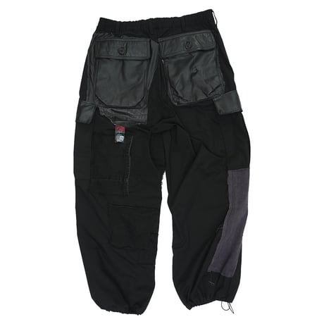 "SLIT DAMAGE" CUSTOM GARGO PANTS