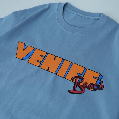 ONORE■ / VENICE Beach - Tee / Vintage Blue