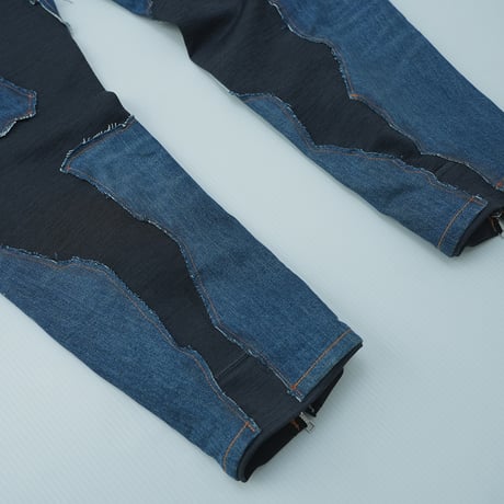 Remake - Custom Denim Jogger Pants / No.9