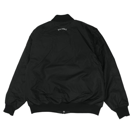 ONORE■ × BIG SMILE / Peace Hand Nylon Stadium Jacket