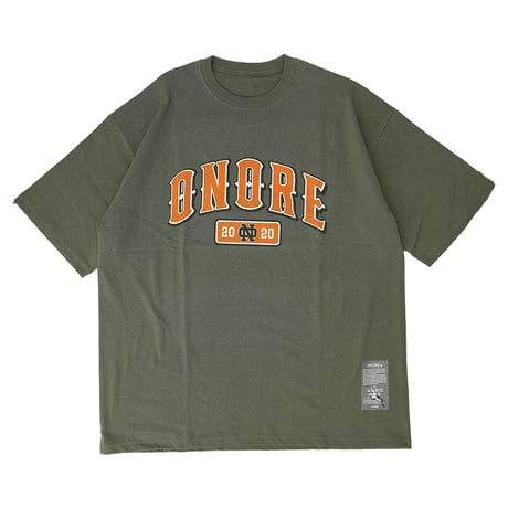 ONORE■ / "BIG LOGO" HEAVY WEIGHT BIG T-SHIRTS / KHAKI